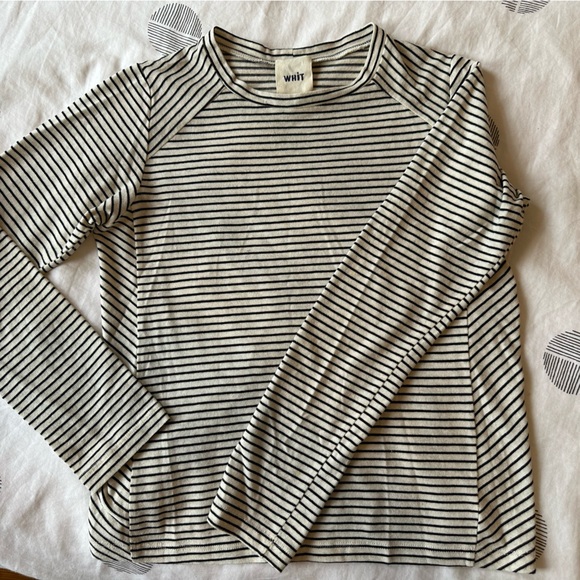 ‘WHIT’ long sleeved striped shirt - Picture 1 of 4